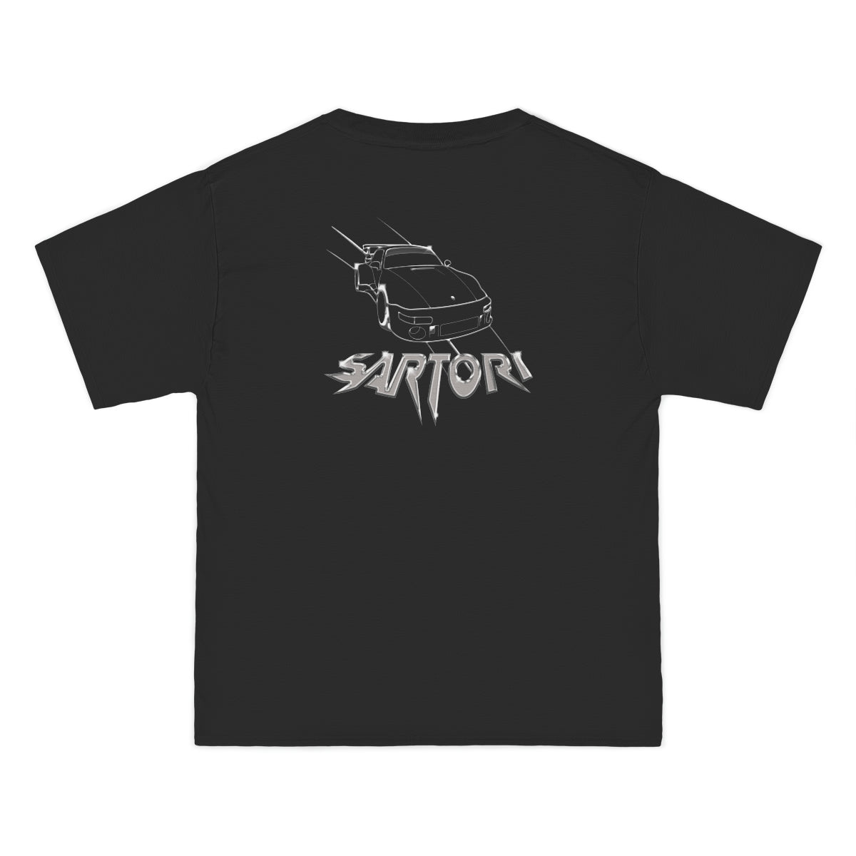 Chrome Porsche streetwear heavyweight t-shirt